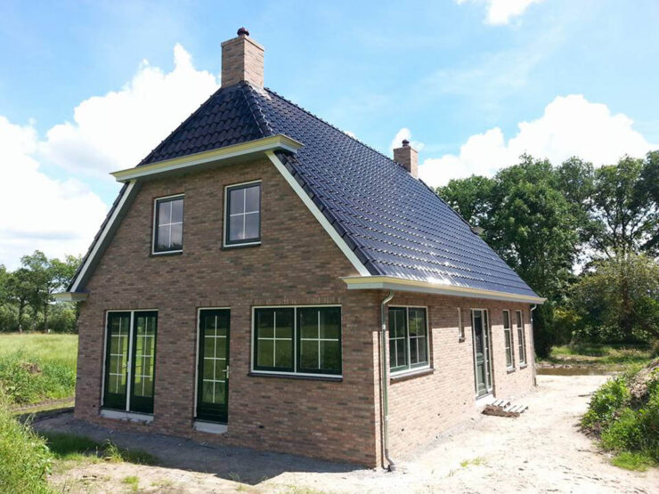 Gerealiseerde woning door A. Fekken B.V.